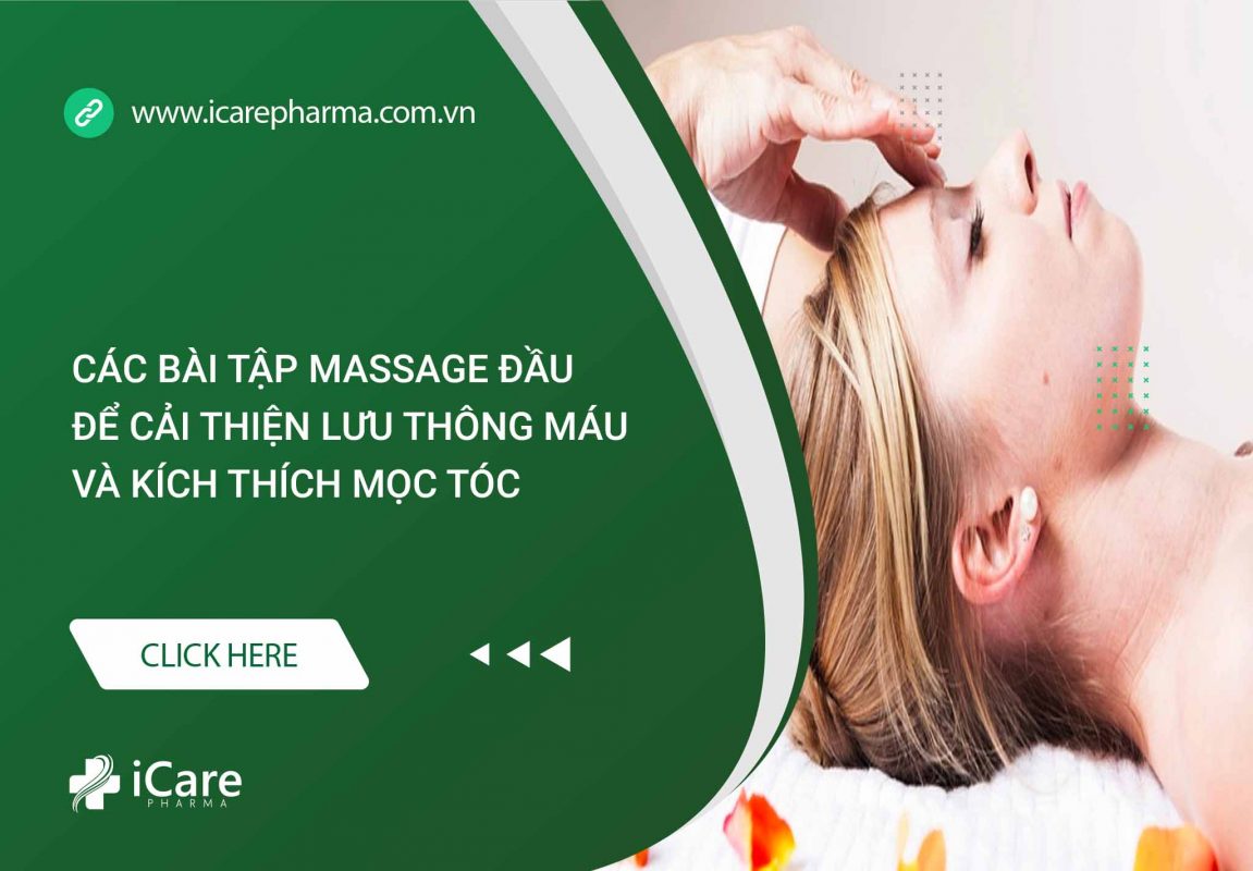 các bài tập massage cải thiện tóc