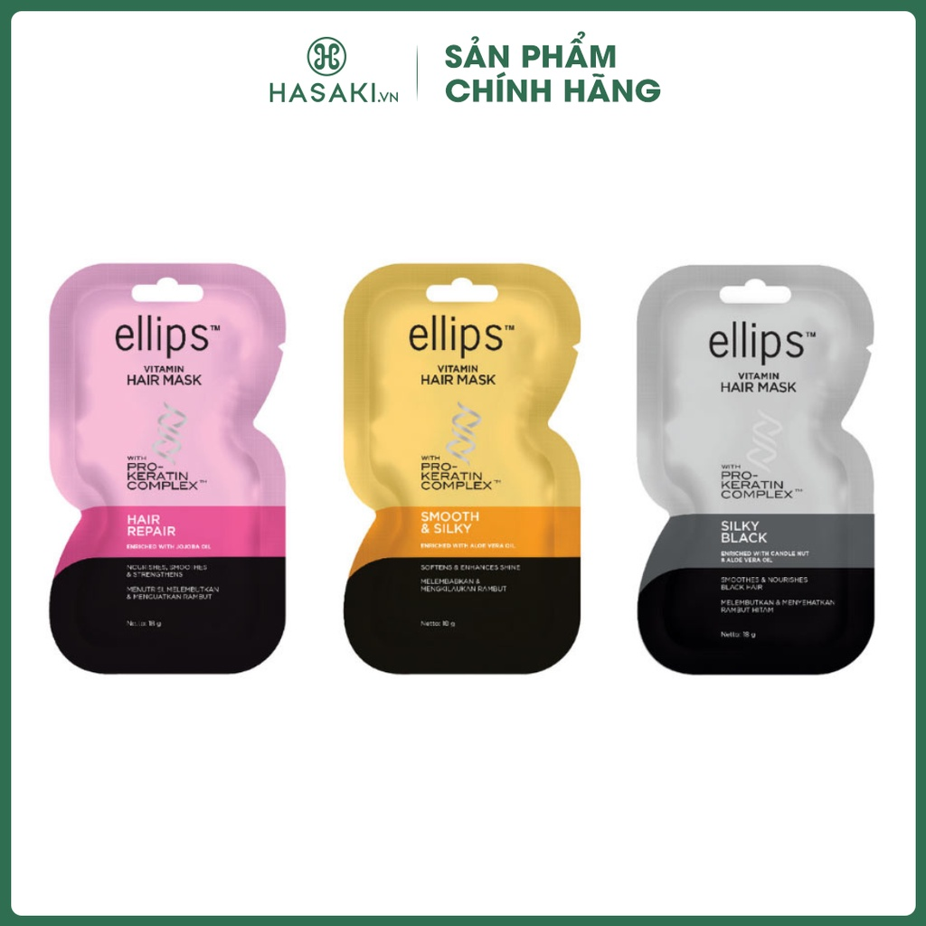 Ủ tóc Ellips Vitamin Hair Mask