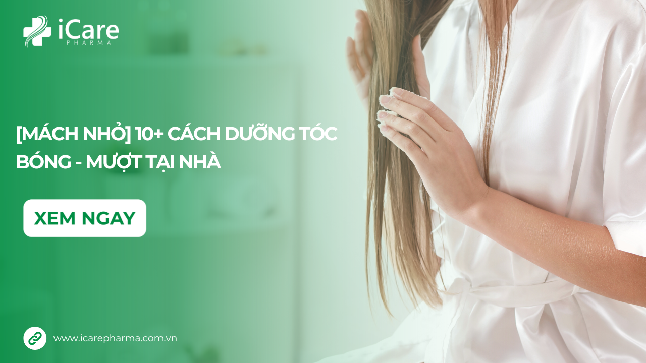 Cách dưỡng tóc bóng mượt