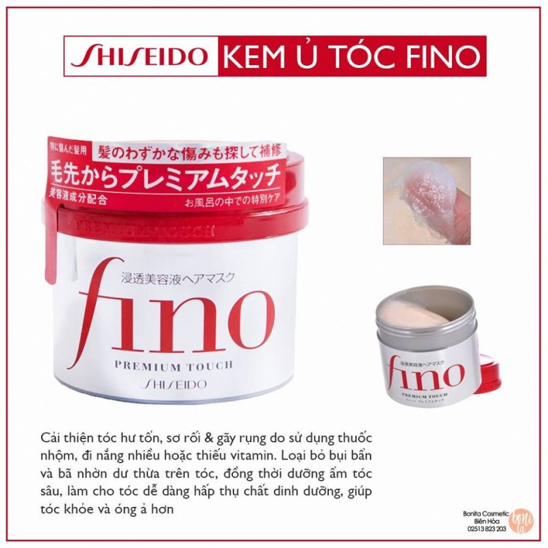 Kem ủ tóc dành cho tóc khô - Fino