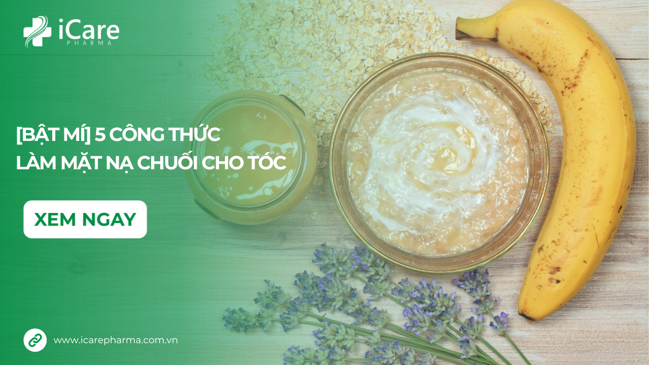 Mặt nạ chuối cho tóc