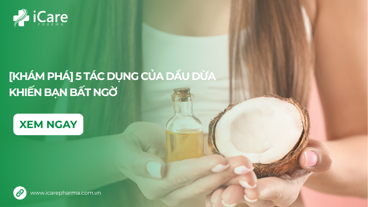 Tác dụng của dầu dừa với tóc