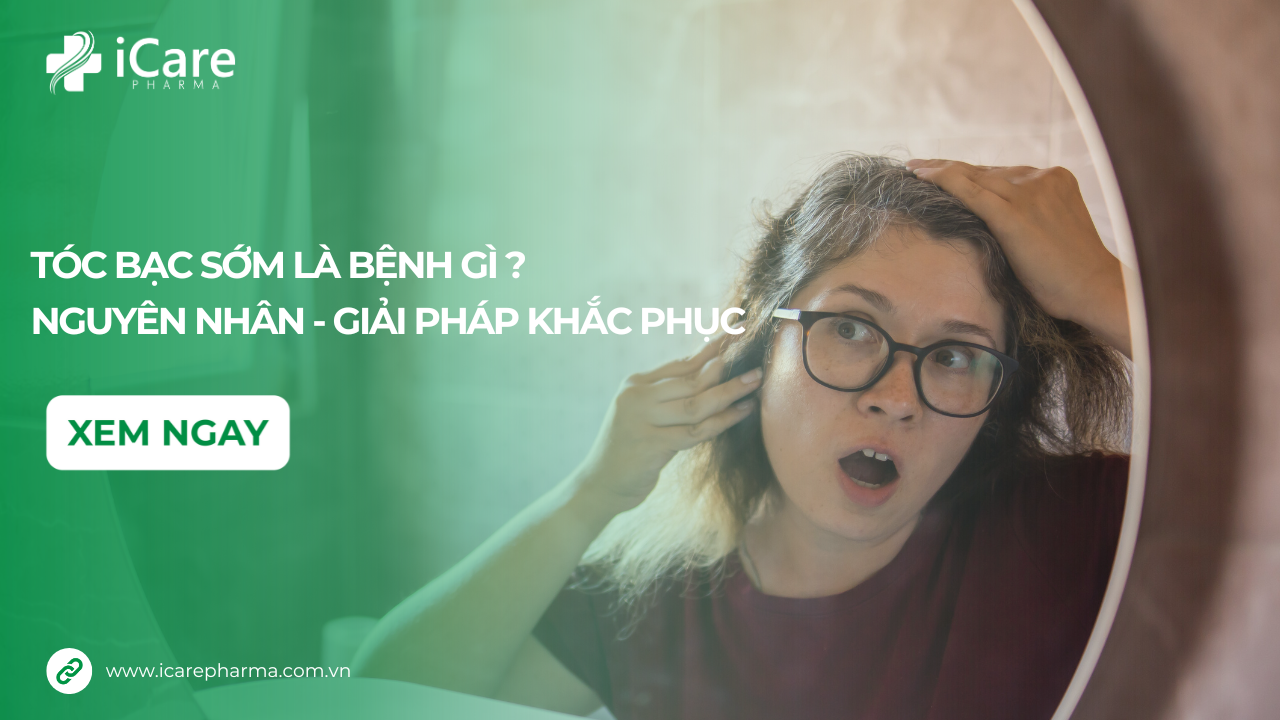 Tóc bạc sớm là bệnh gì