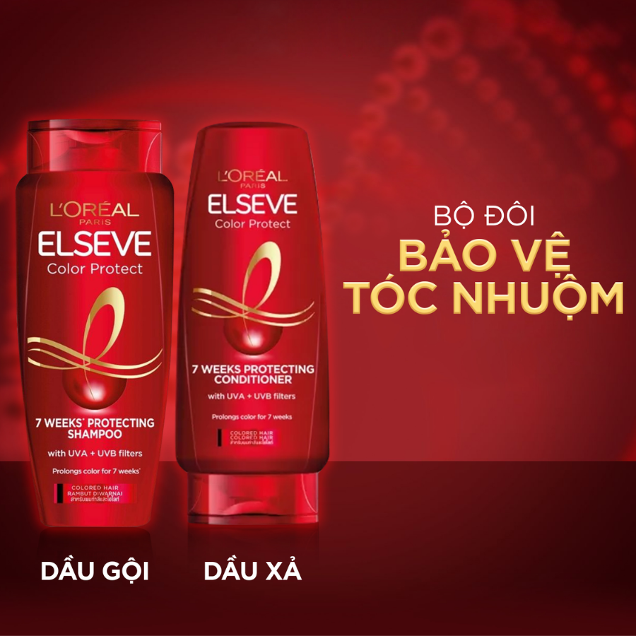 Dầu xả L'oreal Paris giúp bảo vệ tóc nhuộm hiệu quả