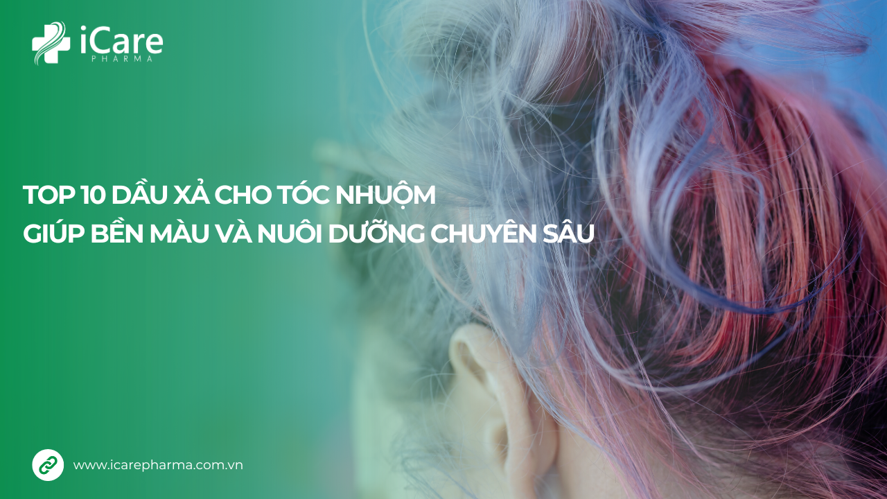 Dầu xả cho tóc nhuộm