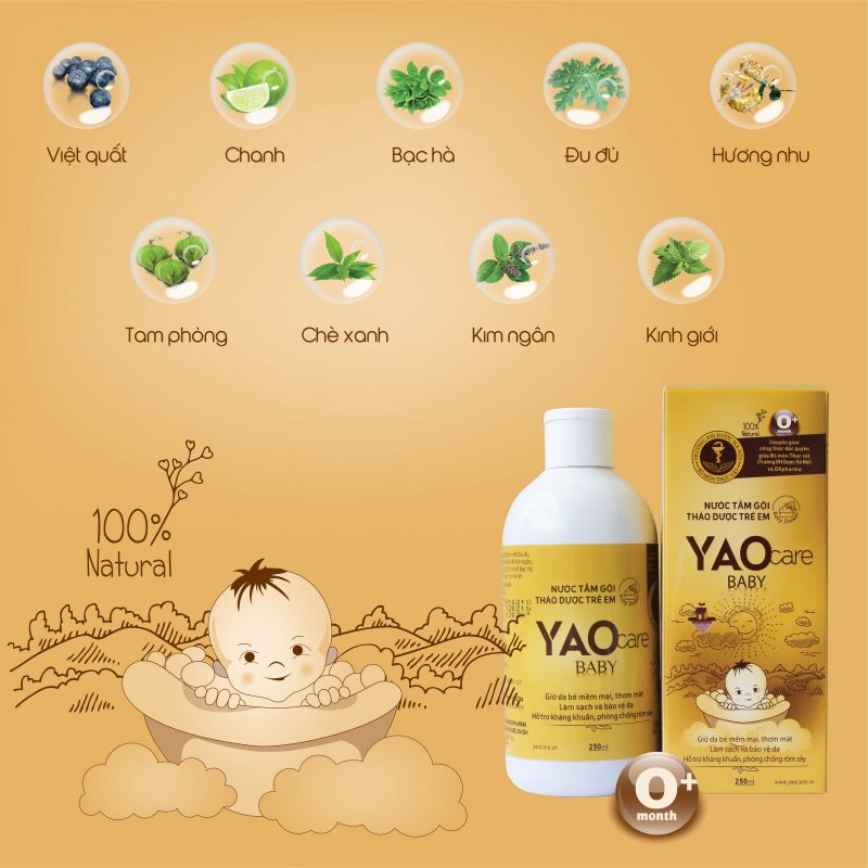 Sữa tắm gội Yaocare