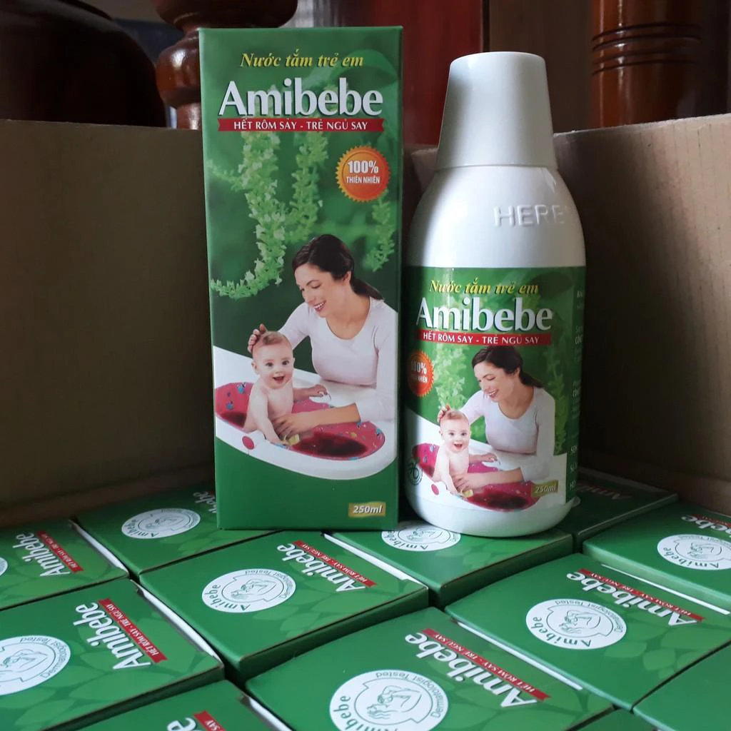 Amibebe - Sữa tắm dược liệu được chuyên gia khuyên dùng