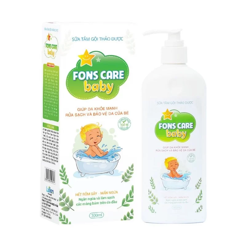 Fons Care chăm da dịu nhẹ cho bé