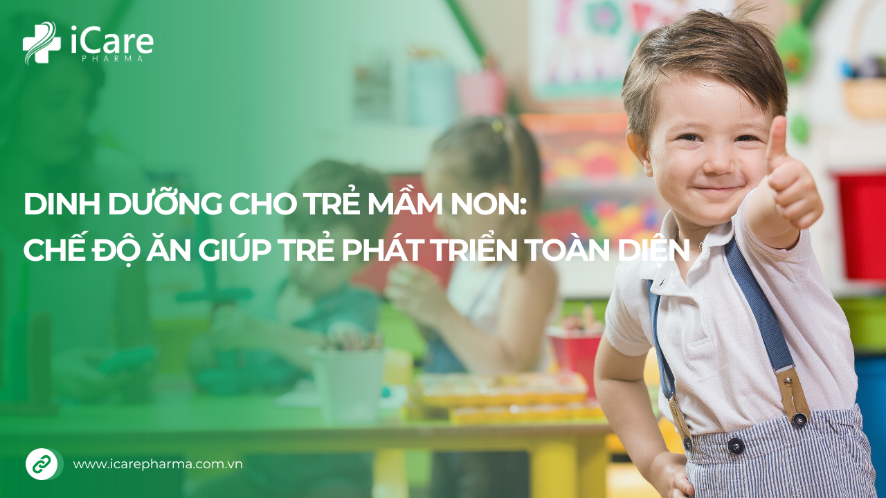 dinh dưỡng cho trẻ mầm non