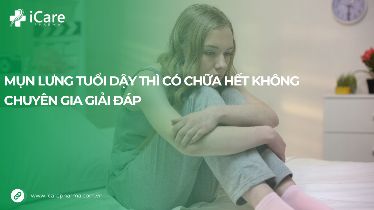 Mụn lưng tuổi dậy thì