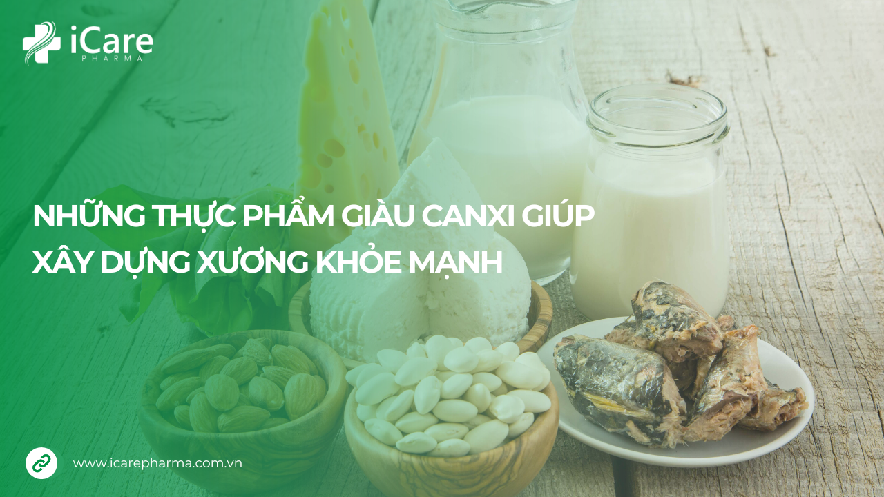 Những thực phẩm giàu canxi