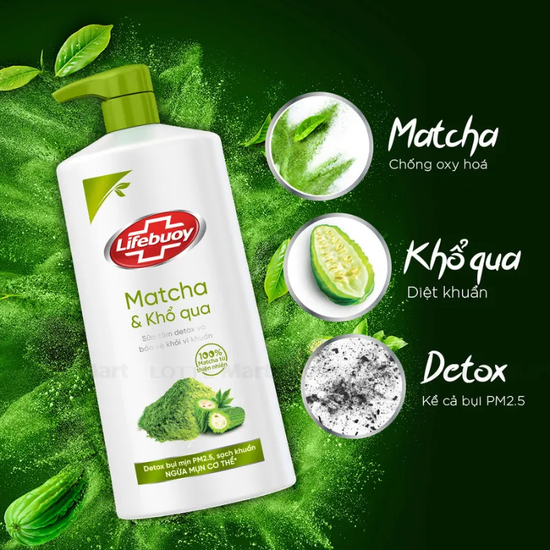 Lifebuoy - Matcha & Khổ Qua