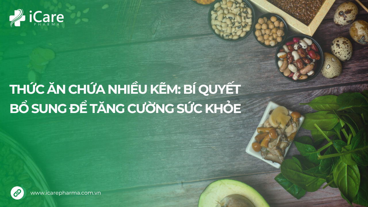 Thức ăn chứa nhiều kẽm