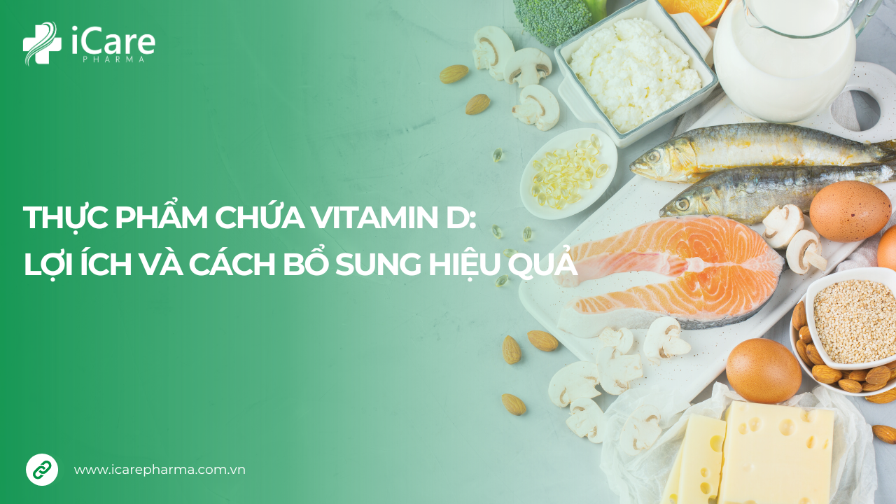 Thực phẩm chứa vitamin d