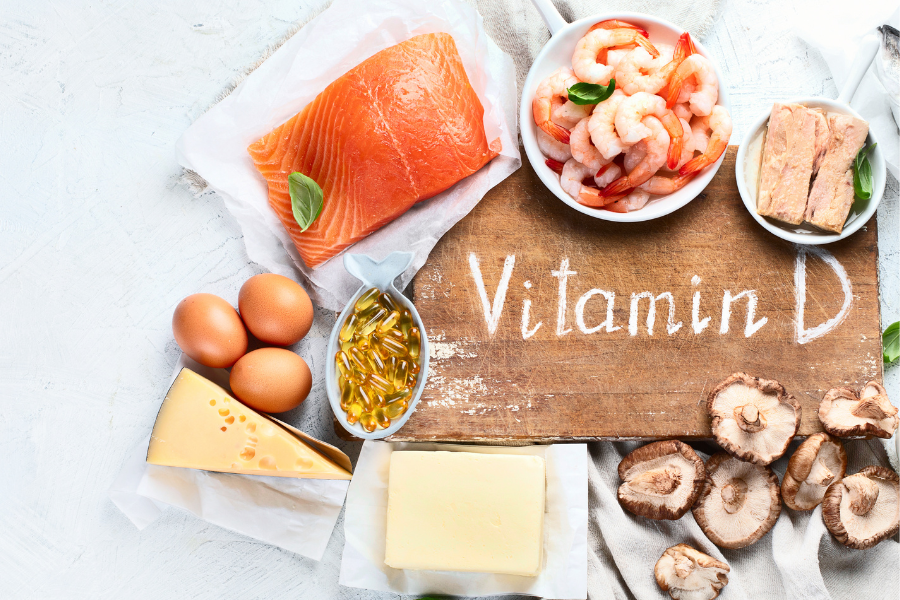 Vitamin D giúp xương phát triển chắc khỏe