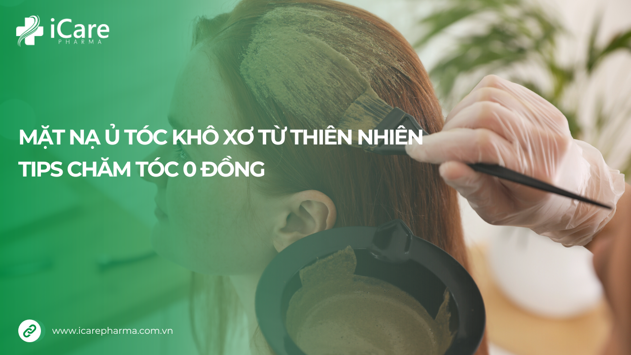 Mặt nạ ủ tóc khô xơ