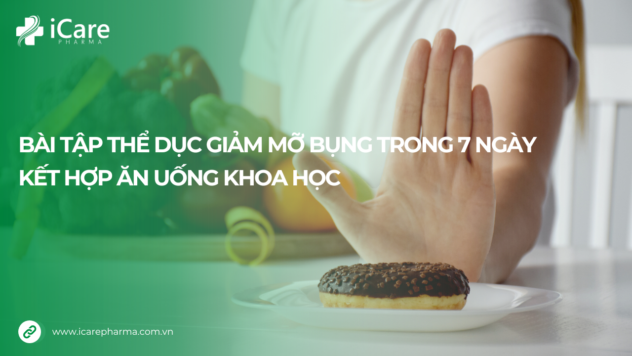 bài tập thể dục giảm mỡ bụng trong 7 ngày