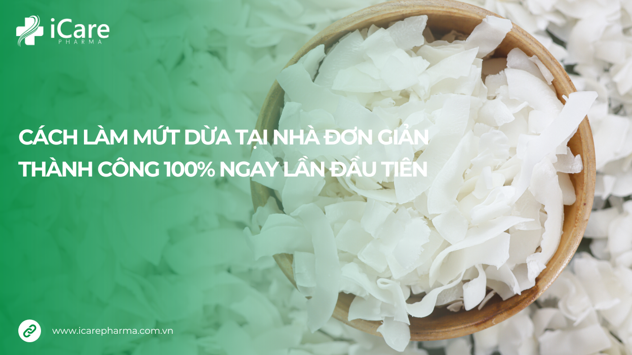 Cách làm mứt dừa tại nhà