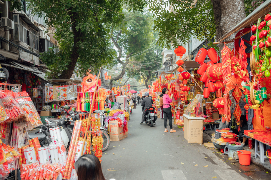 Vui xuân đón tết