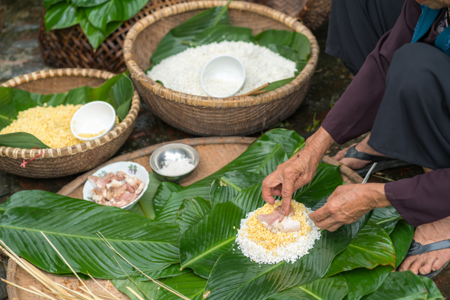 Bánh chưng tết