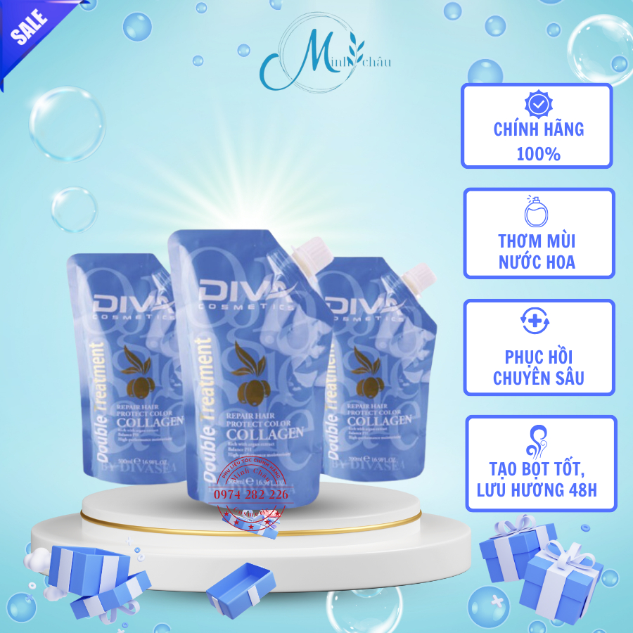 Dầu ủ tóc collagen DIVA