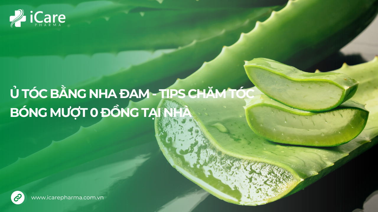 ủ tóc bằng nha đam