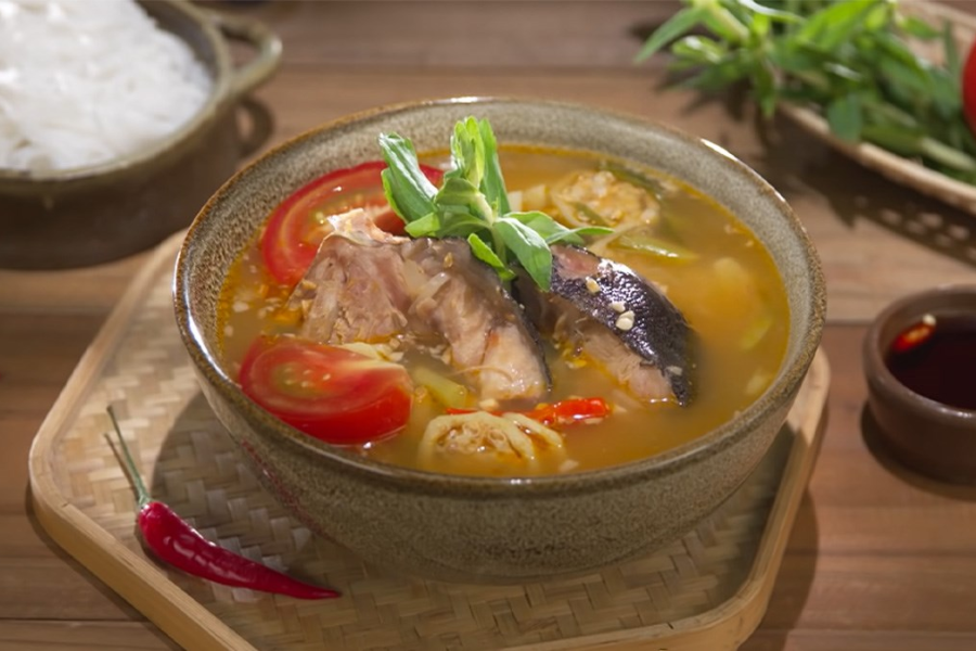 cách nấu canh chua cá bớp 