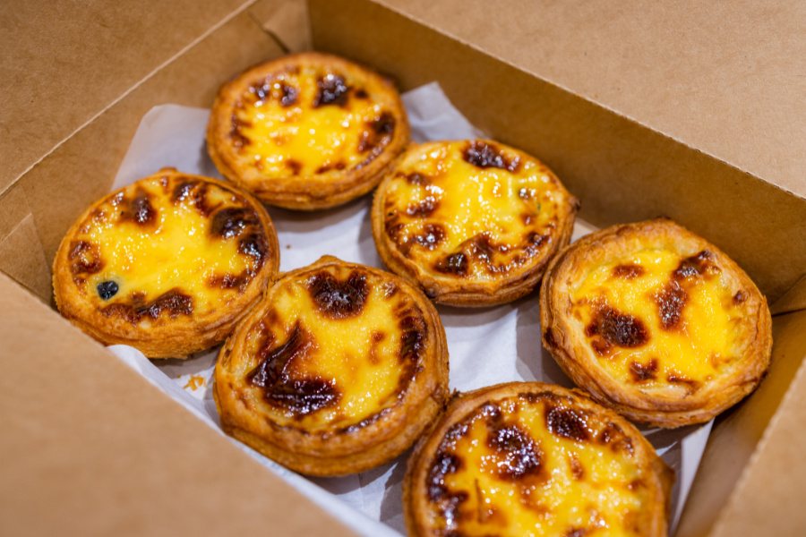 bánh tart trứng hồng kông 