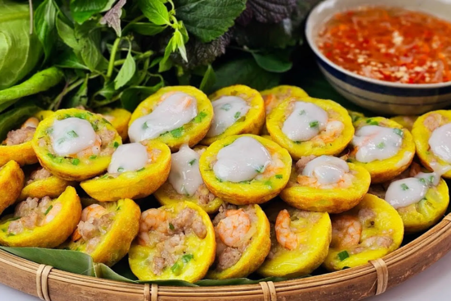 cách làm bánh khọt 