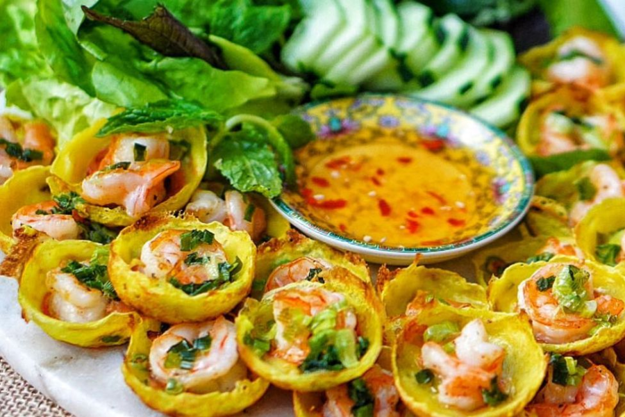 cách làm bánh khọt 