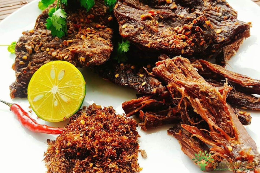 cách làm bò nướng kiến vàng 