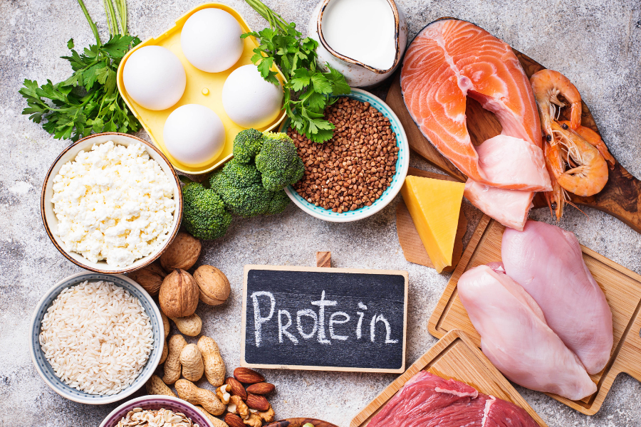 chế độ ăn thừa protein 