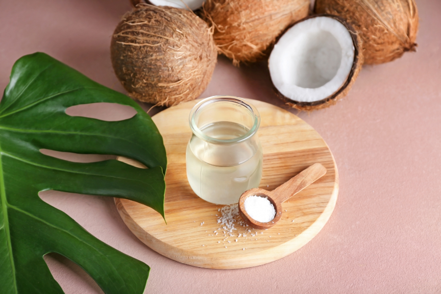 dầu dừa trị hôi miệng 