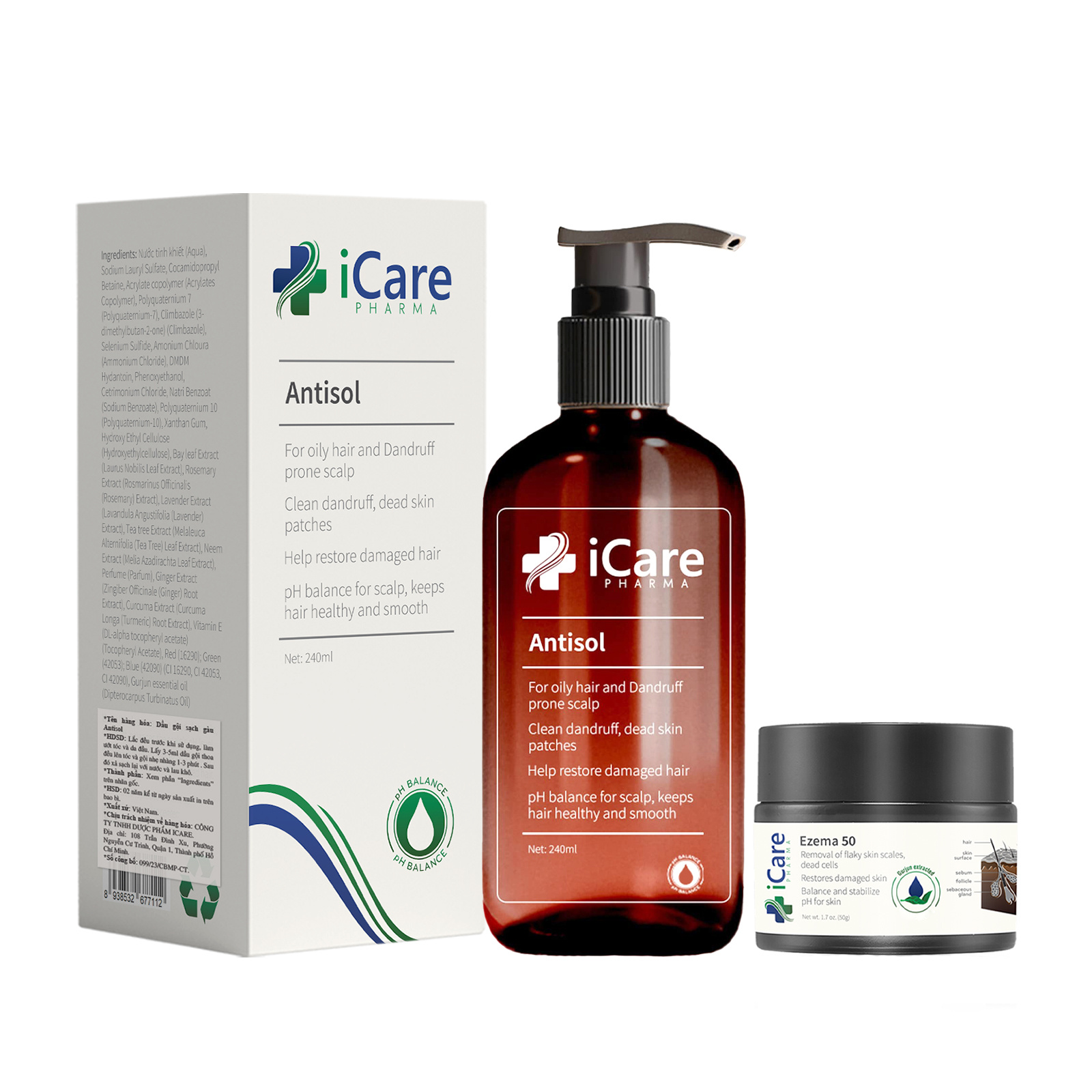 Làm thế nào để loại bỏ gàu và nấm da đầu hiệu quả với dầu gội Antisol?