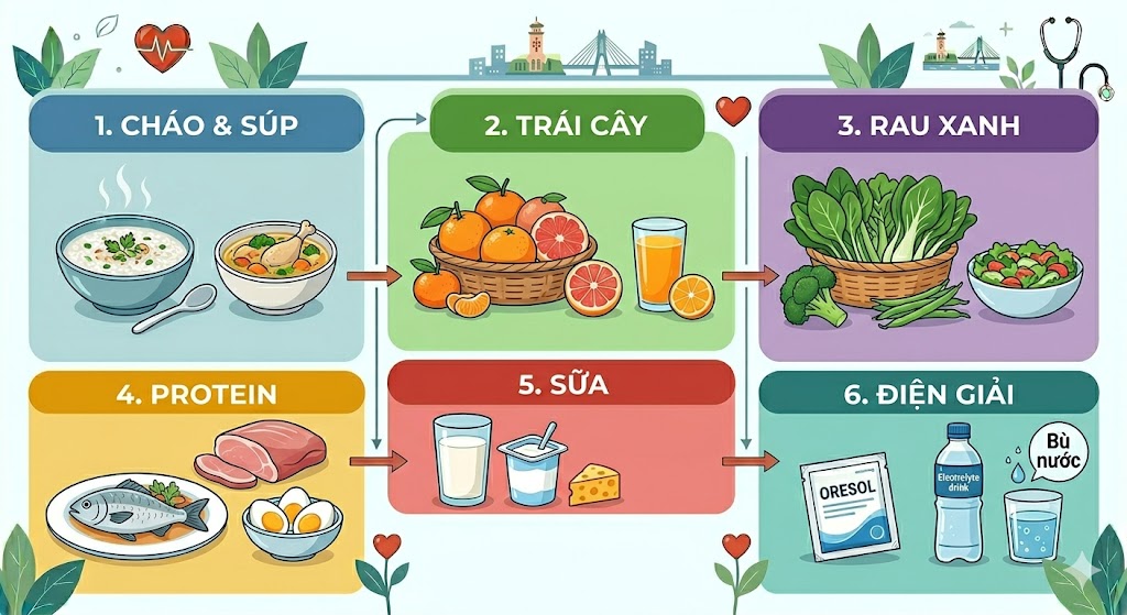 Sốt Siêu Vi Nên Ăn Gì