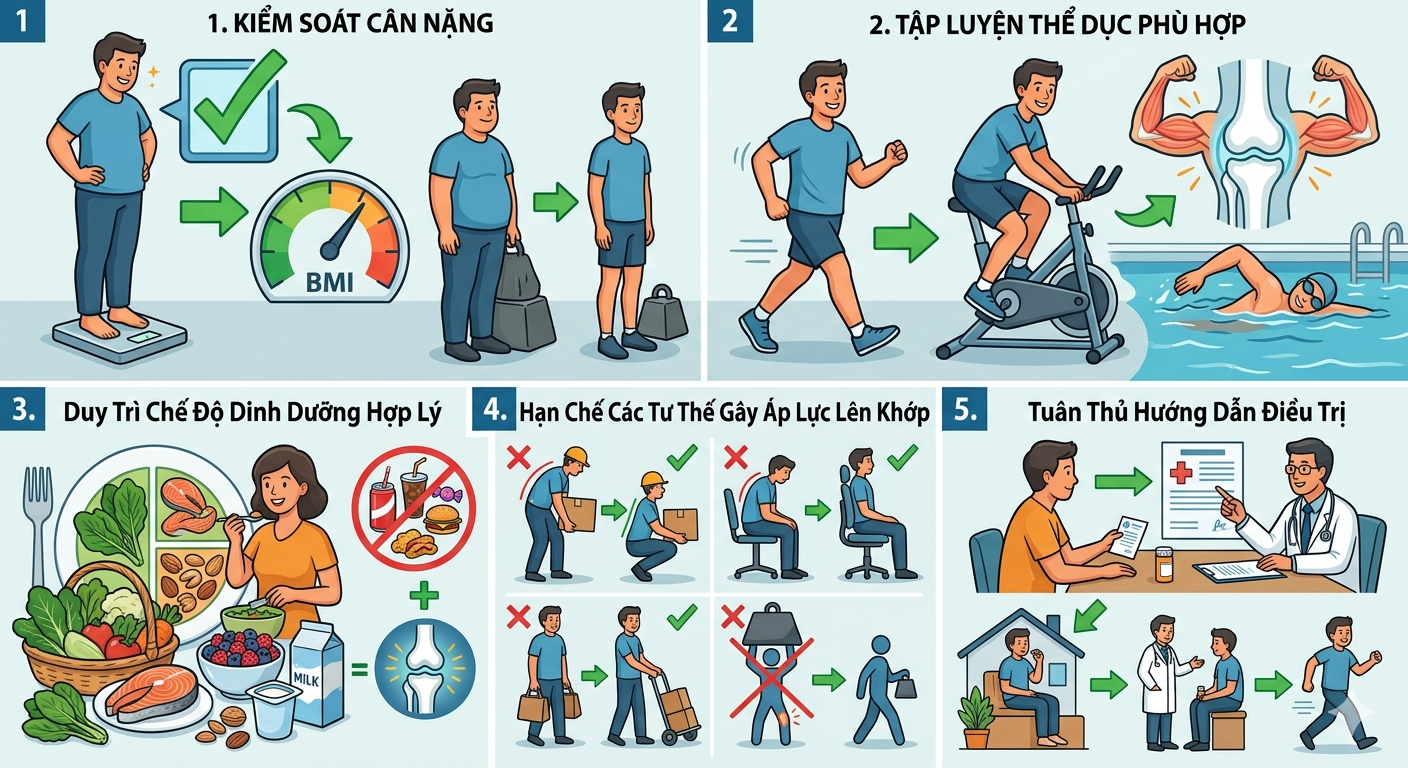 Cách Điều Trị Và Phòng Ngừa Bệnh Xương Khớp