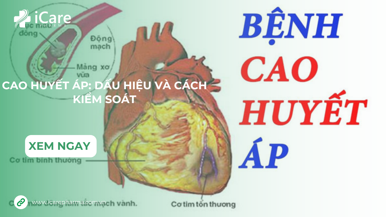Cao Huyết Áp: Dấu Hiệu Và Cách Kiểm Soát